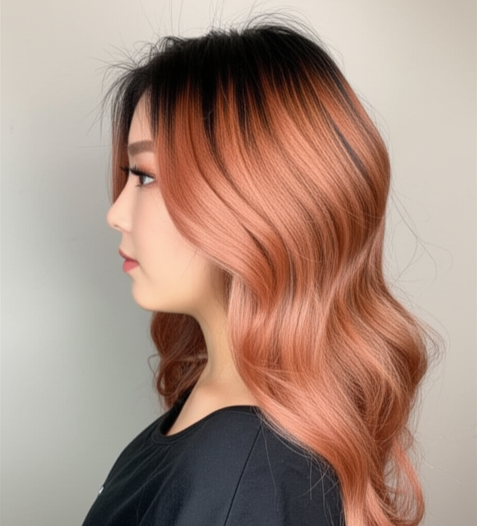 컬러 시술 예시